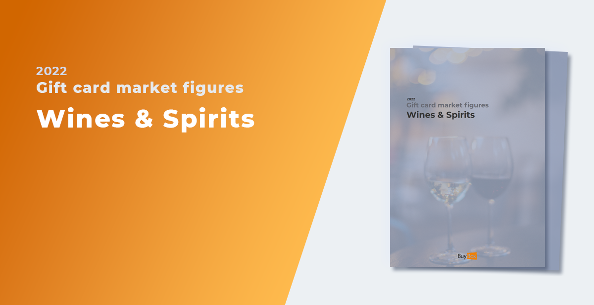 Gift card market figures for the Wines and Spirits industry